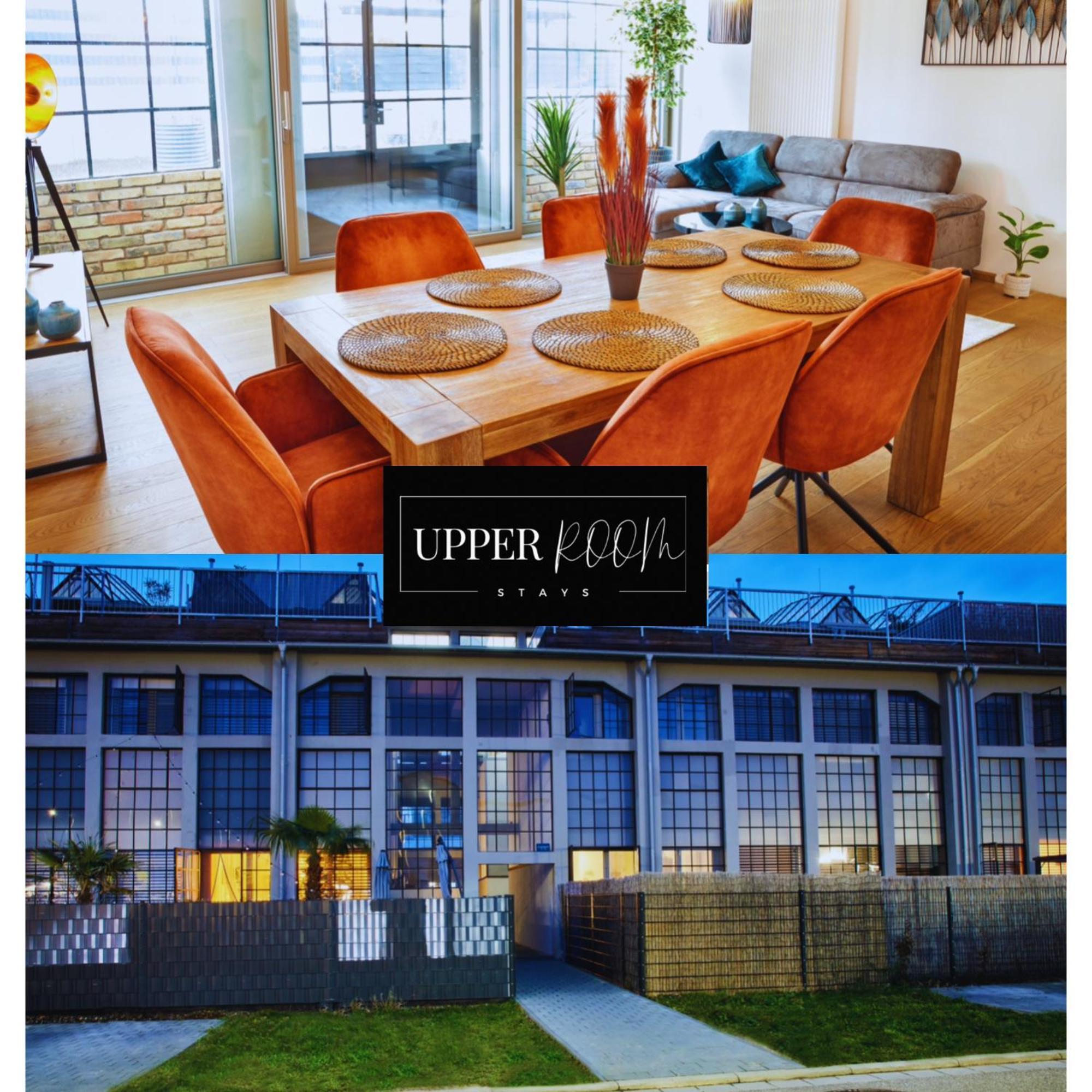 Neu! Upper Industrial Loft Domizil Mit Dachterrasse & Ausblick Holiday home *